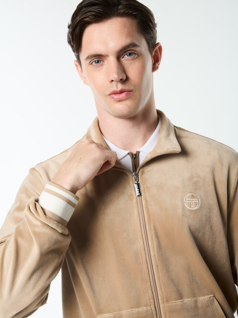 Viaggioa Track Jacket- Humus