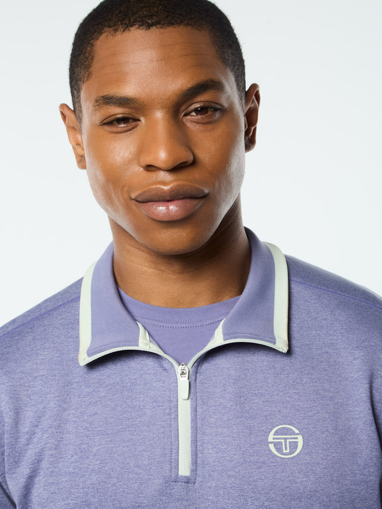 Nuvola Quarter Zip- Heron