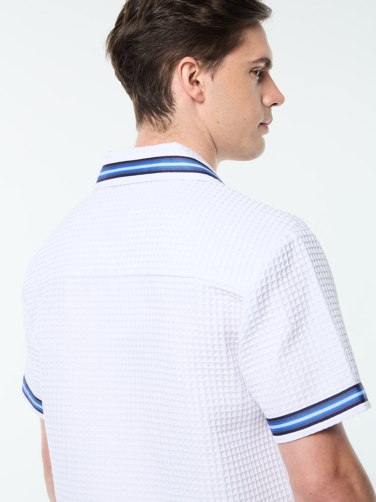 Chiaro Cabana Shirt- Brilliant White