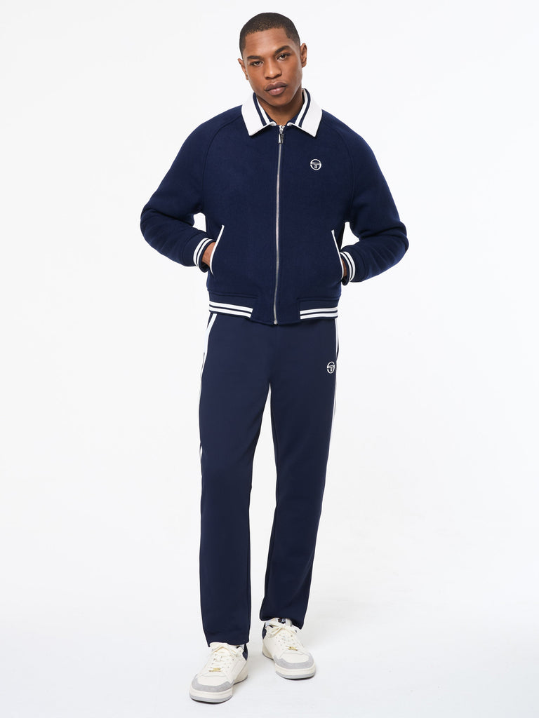 Marco Varsity Jacket- Maritime Blue