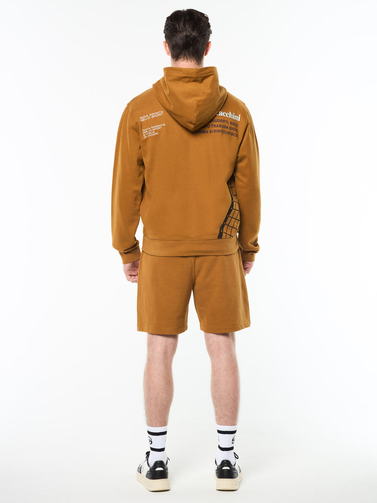 Netto Hoodie- Bronze Brown