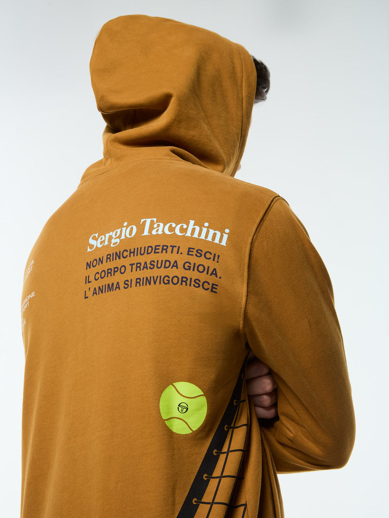 Netto Hoodie- Bronze Brown