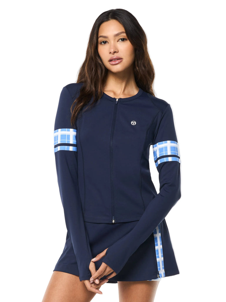 Lara Contour Jacket- Maritime Blue