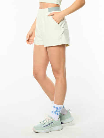 Eva Shorts- Almost Aqua