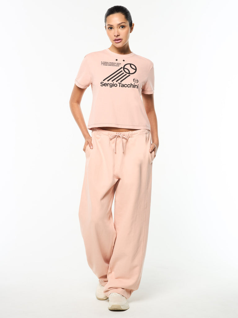 Nera Boxy Tee- Evening Sand