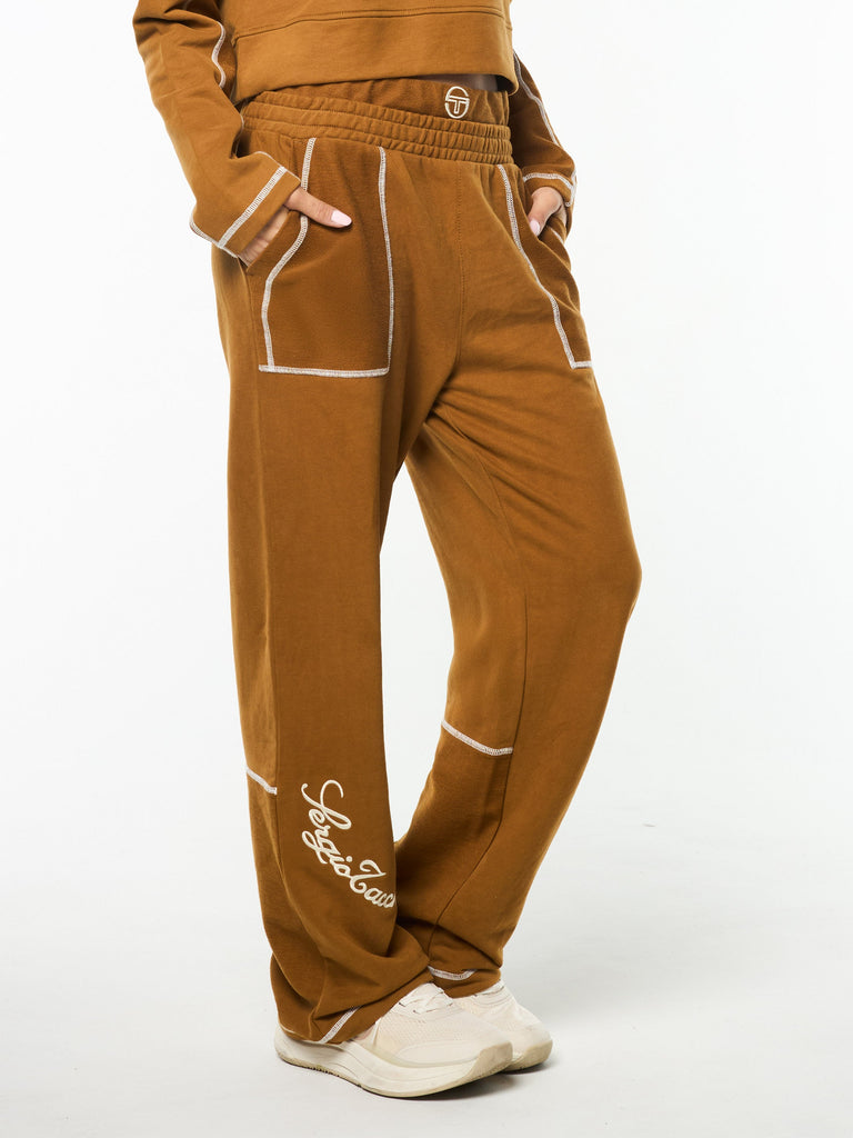 Greta Sweatpant- Bronze Brown