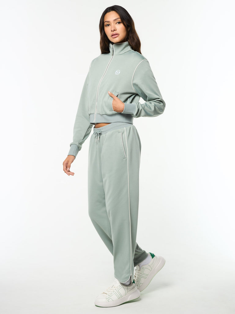 Terina Track Jacket- Slate Gray