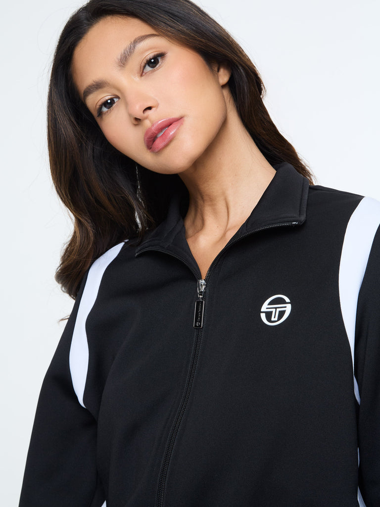 Anna Track Jacket- Black Beauty