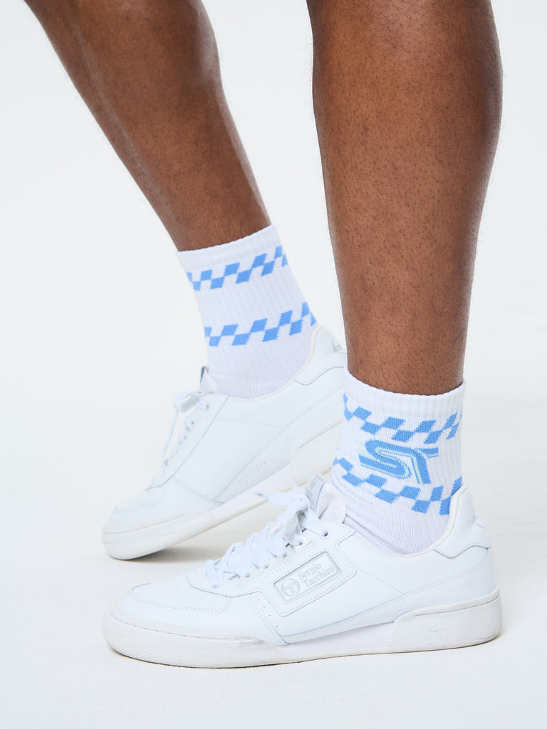 Corsa Sock- Brilliant White