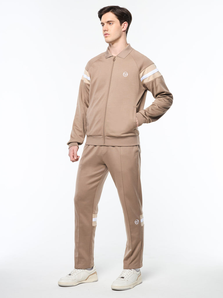 Rimini Track Jacket- Taupe Grey