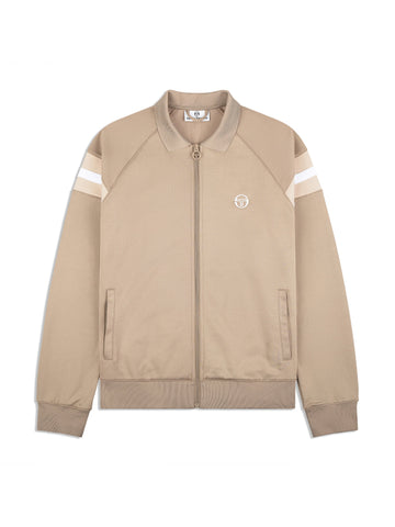 Rimini Track Jacket- Taupe Grey