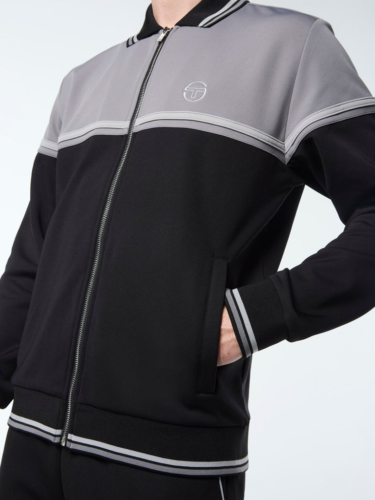 Olmi Track Jacket- Black Beauty