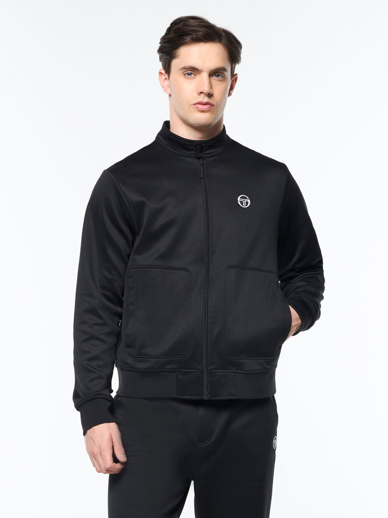 Sandro Track Jacket- Black Beauty