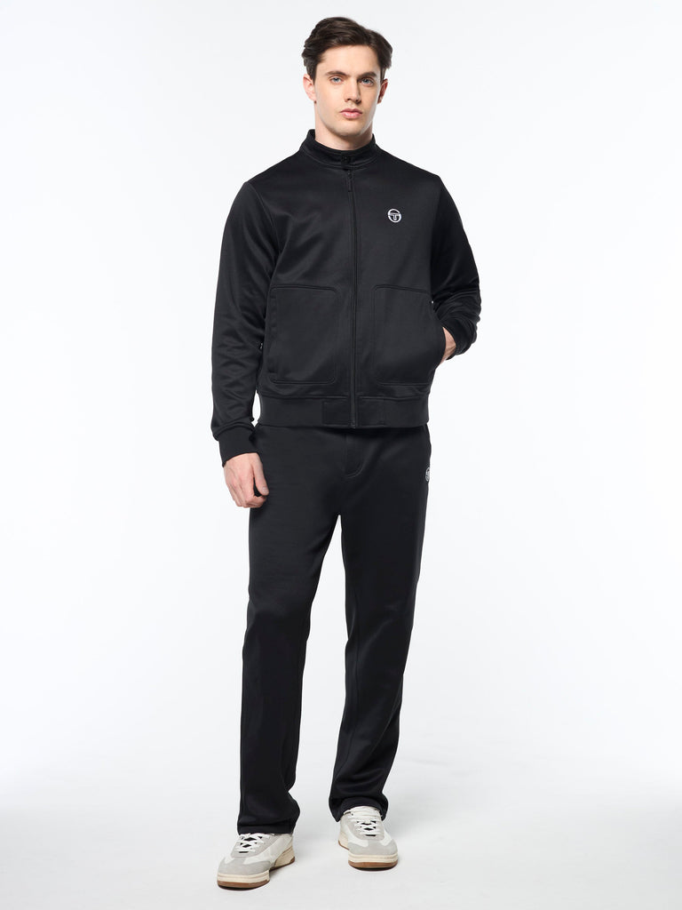 Sandro Track Jacket- Black Beauty