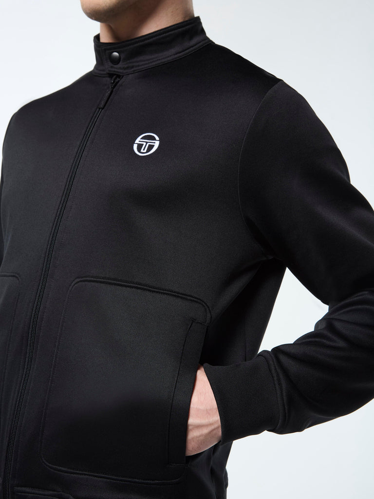 Sandro Track Jacket- Black Beauty