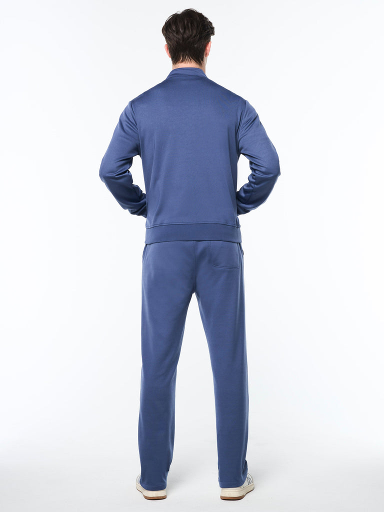 Sandro Track Jacket- Blue Indigo