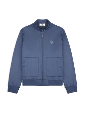 Sandro Track Jacket- Blue Indigo