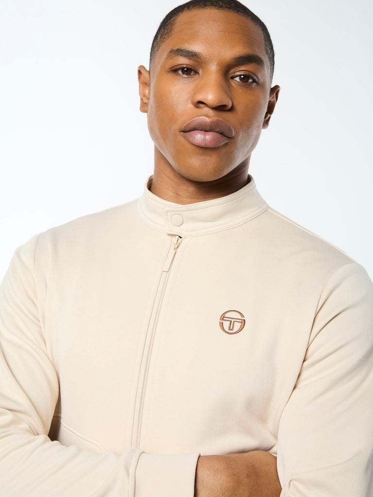 Sandro Track Jacket- Fog