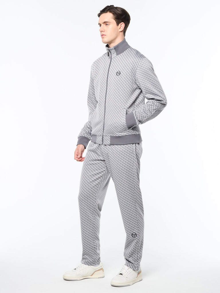 Paolo Knit Track Jacket- Quiet Shade