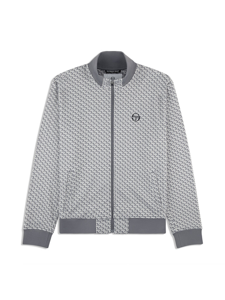 Paolo Knit Track Jacket- Quiet Shade