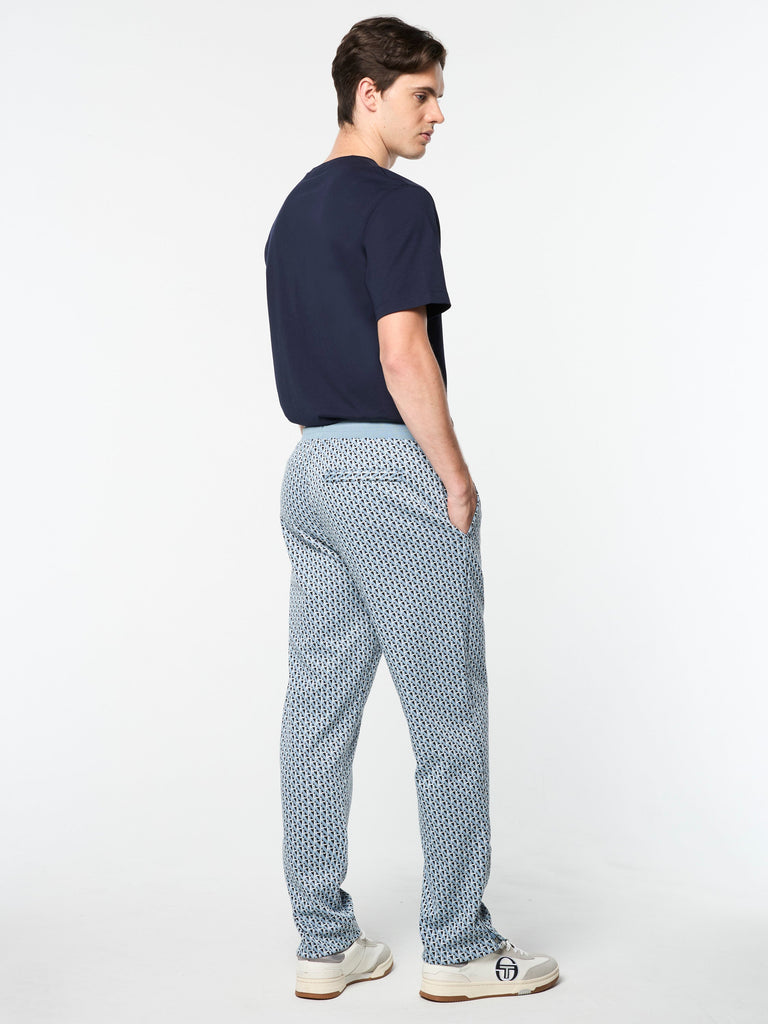 Paolo Knit Track Pant- Faded Denim