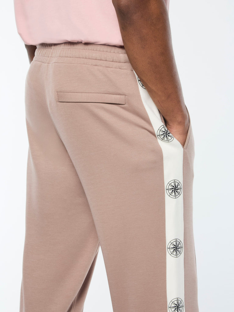Bussola Track Pant- Taupe Grey