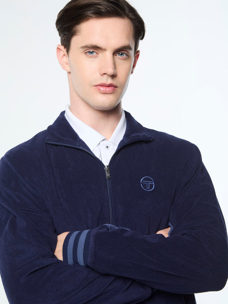Vitus Track Jacket- Maritime Blue