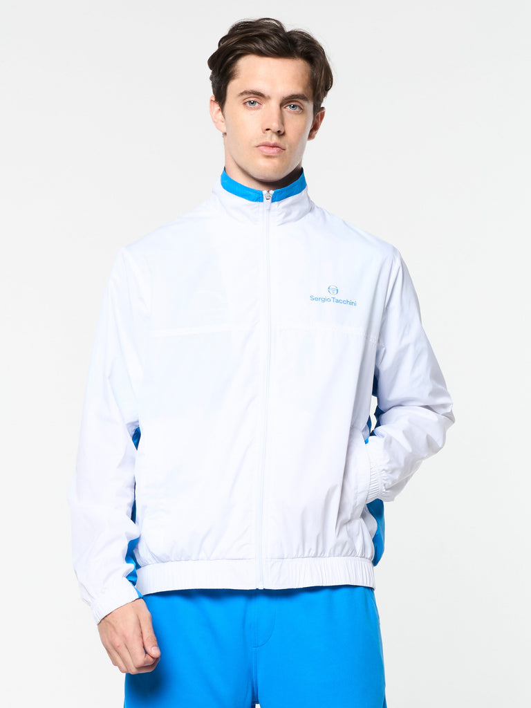 Luca Track Jacket- Brilliant White