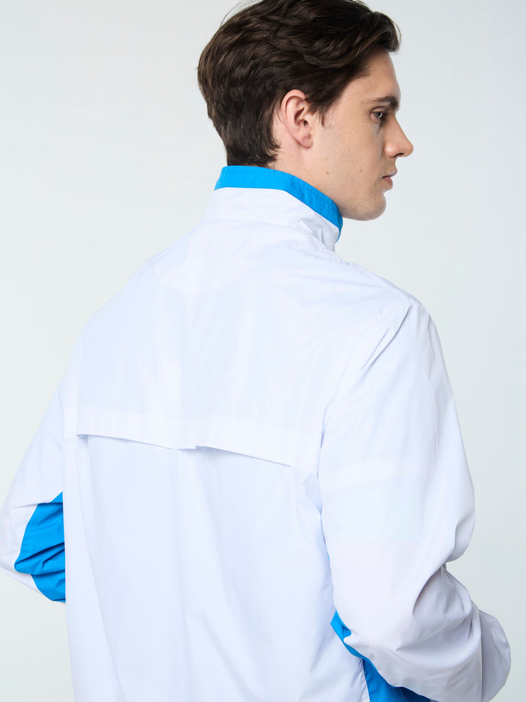 Luca Track Jacket- Brilliant White