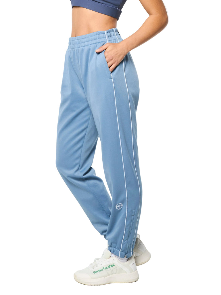 Miss Lioni Track Pant- Faded Denim