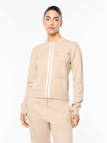 Zeta Cardigan Jacket- Humus