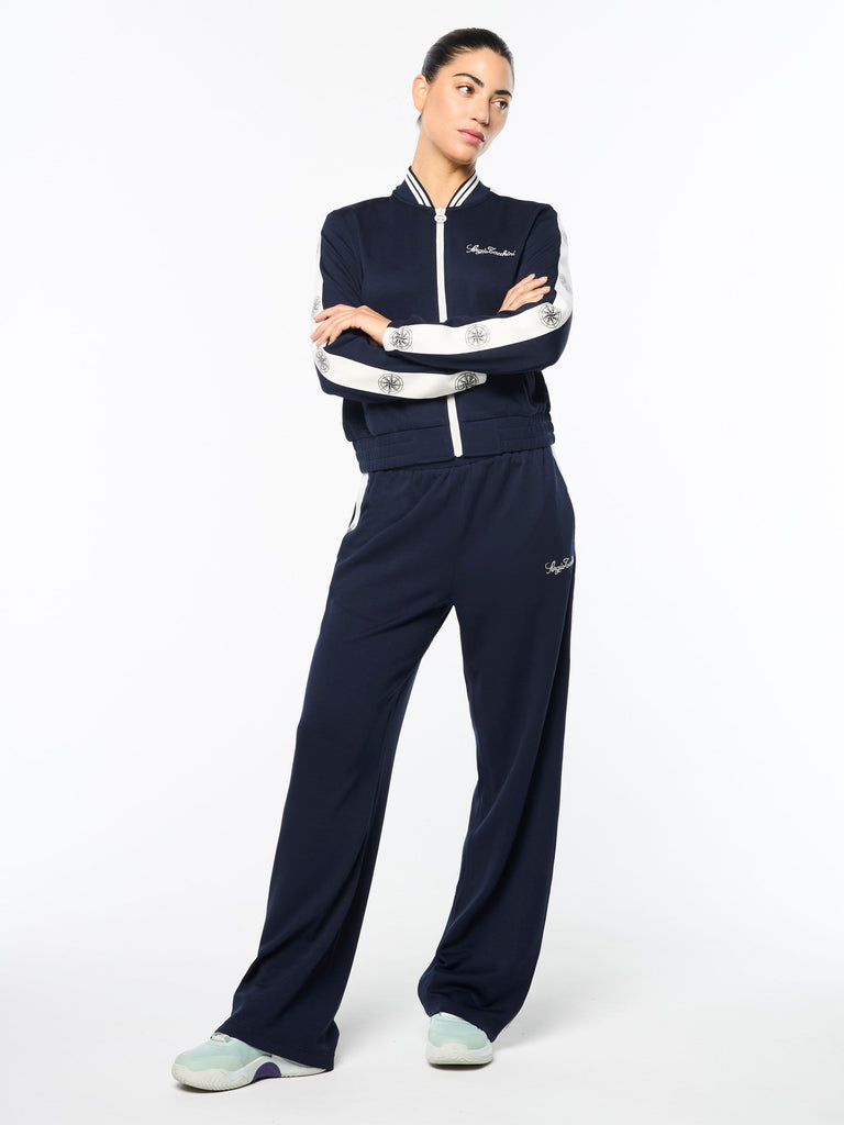 Women's Bussola Track Jacket- Maritime Blue