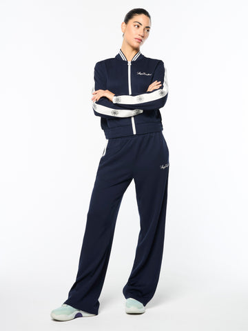 Women's Bussola Track Jacket- Maritime Blue