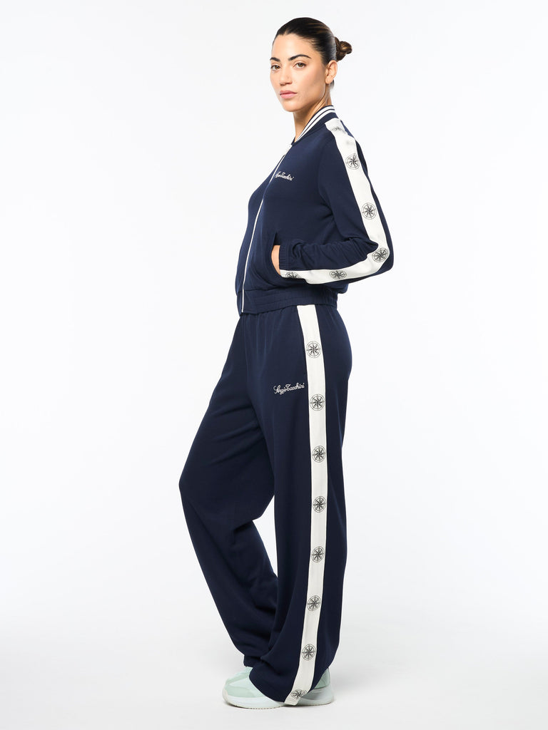 Women's Bussola Track Jacket- Maritime Blue