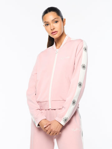 Women's Bussola Track Jacket- Pale Mauve