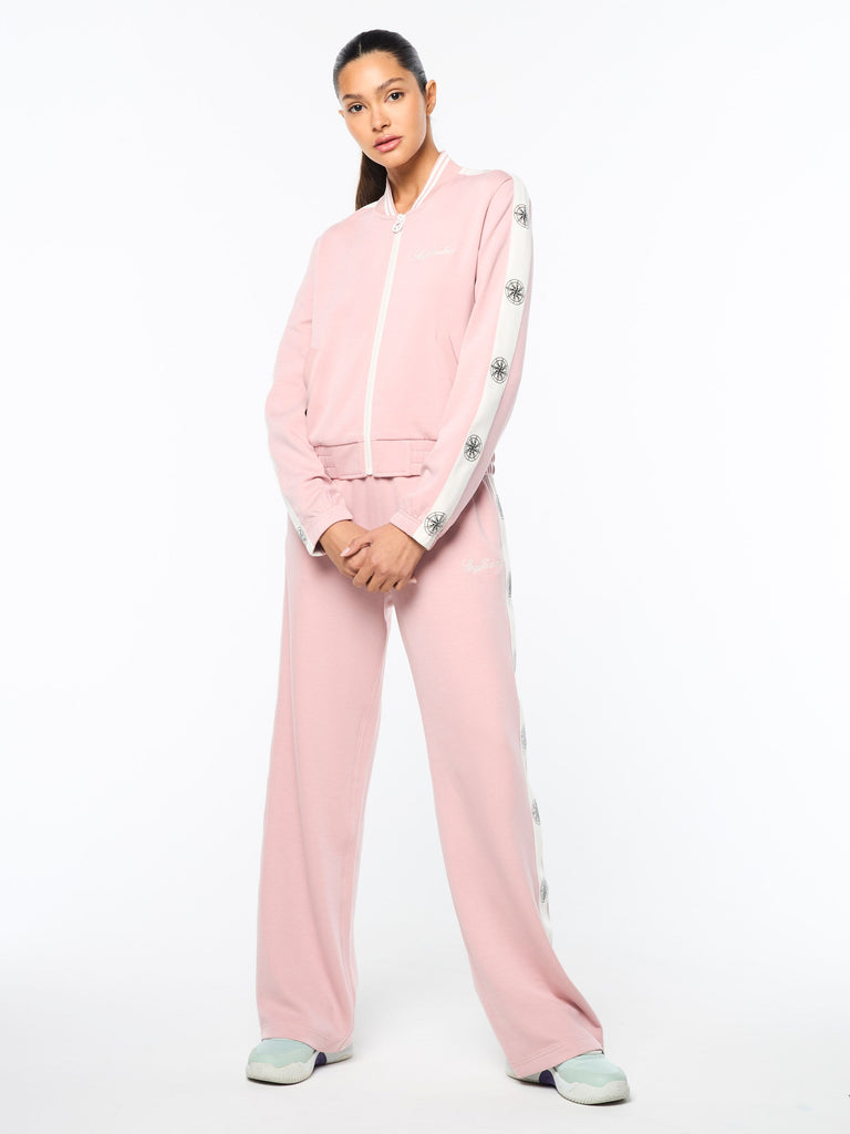 Women's Bussola Track Jacket- Pale Mauve