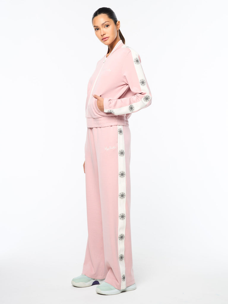 Women's Bussola Track Jacket- Pale Mauve