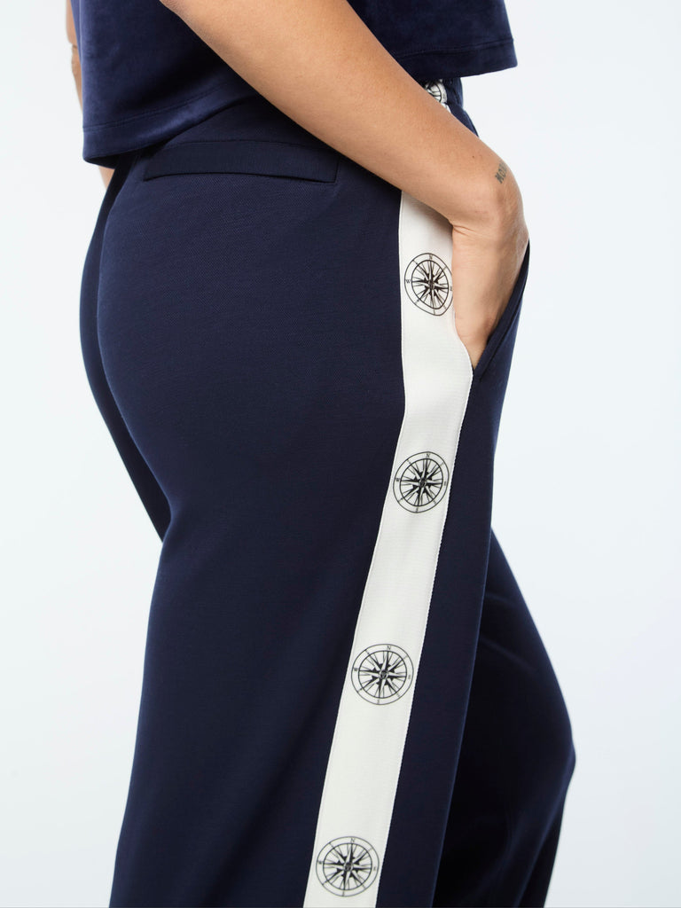 Women's Bussola Track Pant- Maritime Blue