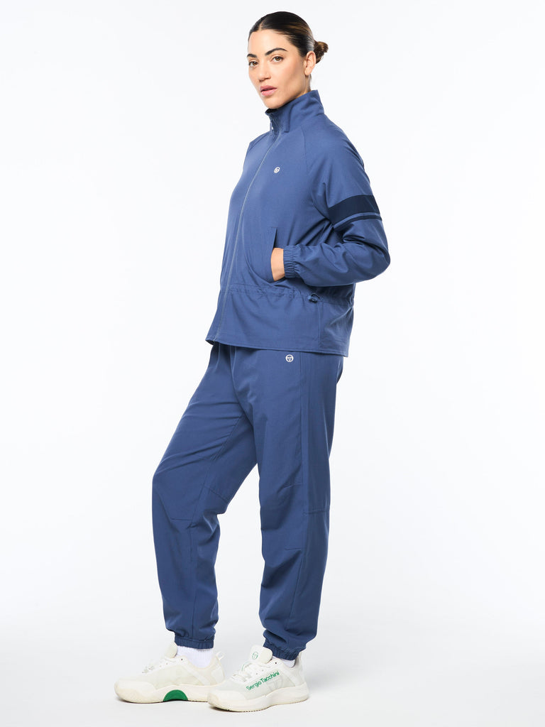 Luna Track Jacket- Blue Indigo
