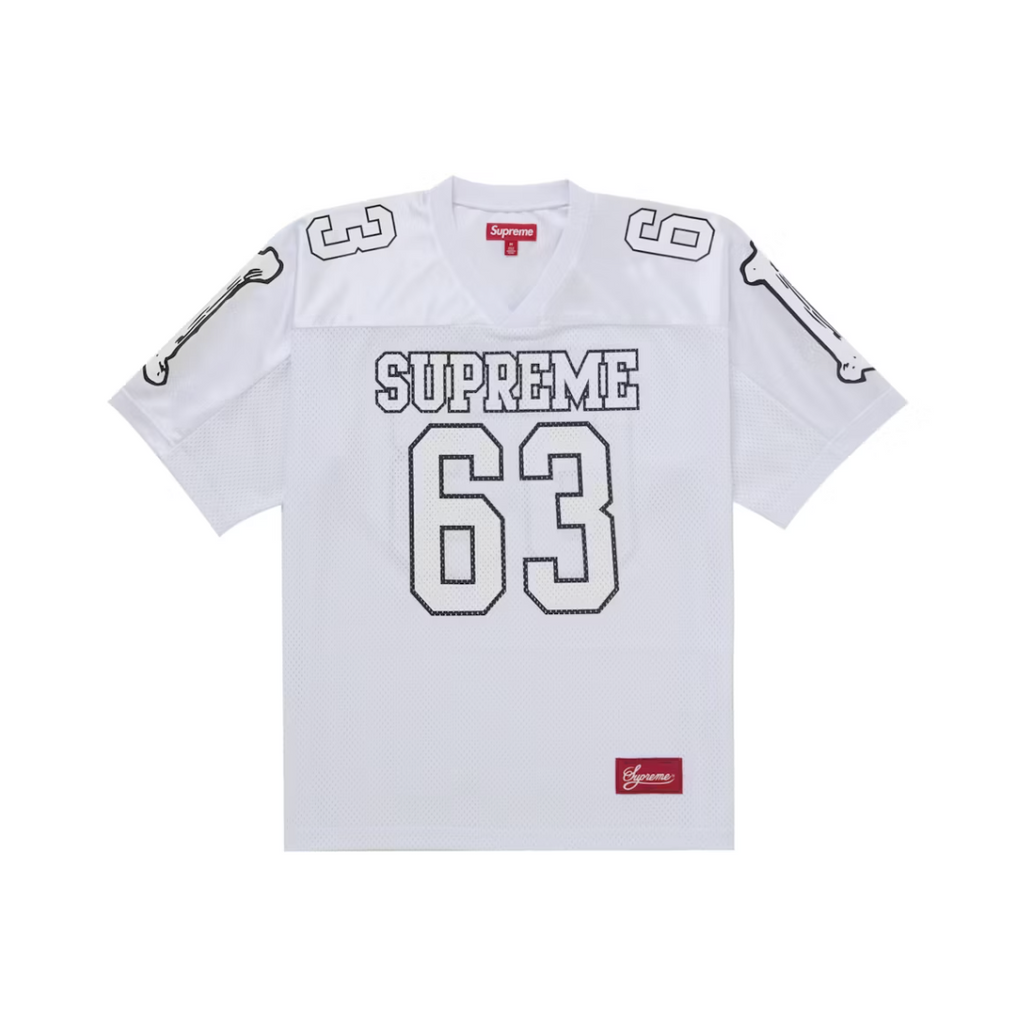 Supreme Bones Football Jersey White