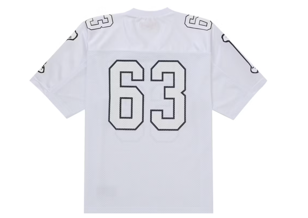 Supreme Bones Football Jersey White