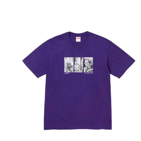 Supreme Mister Cartoon Pow Tee Purple