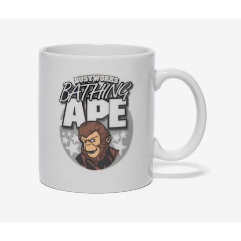 Bape A Bathing Ape Busyworks Mug White