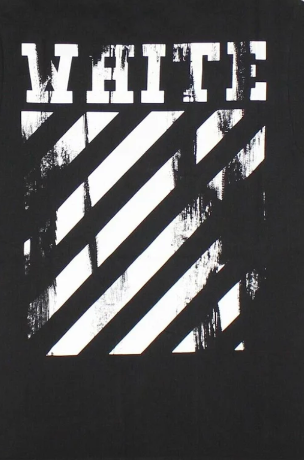 Off-White Diag T-Shirt 'Black/White' crewneck