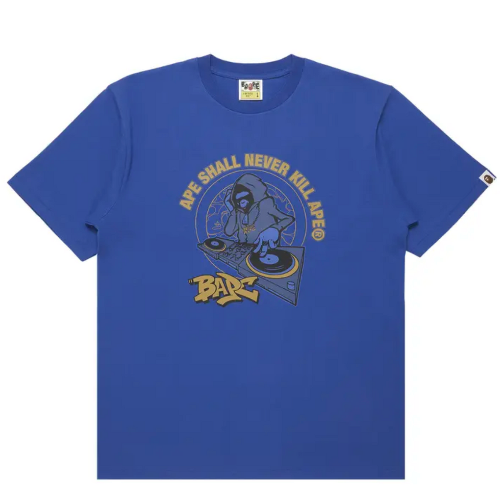 BAPE DJ Tee (Blue)