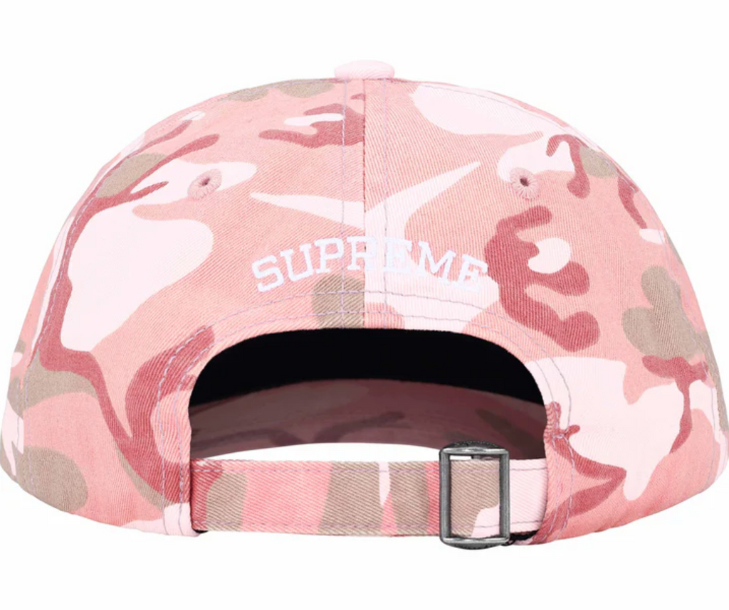 Supreme Pigment Print S Logo 6-Panel Pink Camo