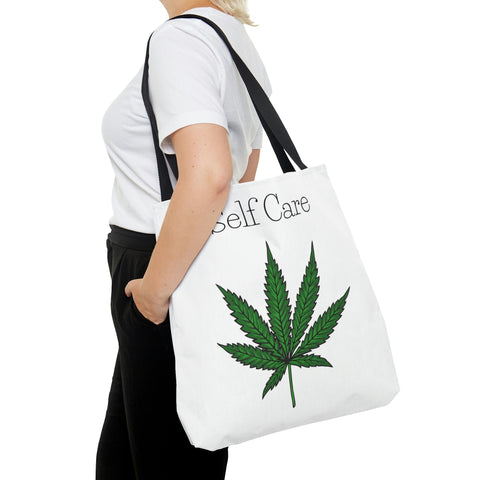 Self Care Cannabis Tote Bag