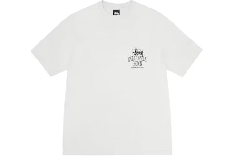 Stussy Cali Grown Pigment Dyed Tee Natural