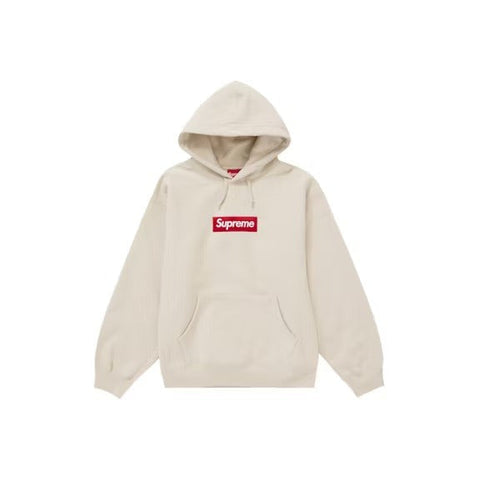 Supreme Box Logo Hooded Sweatshirt Sweatshirt (FW24) Stone