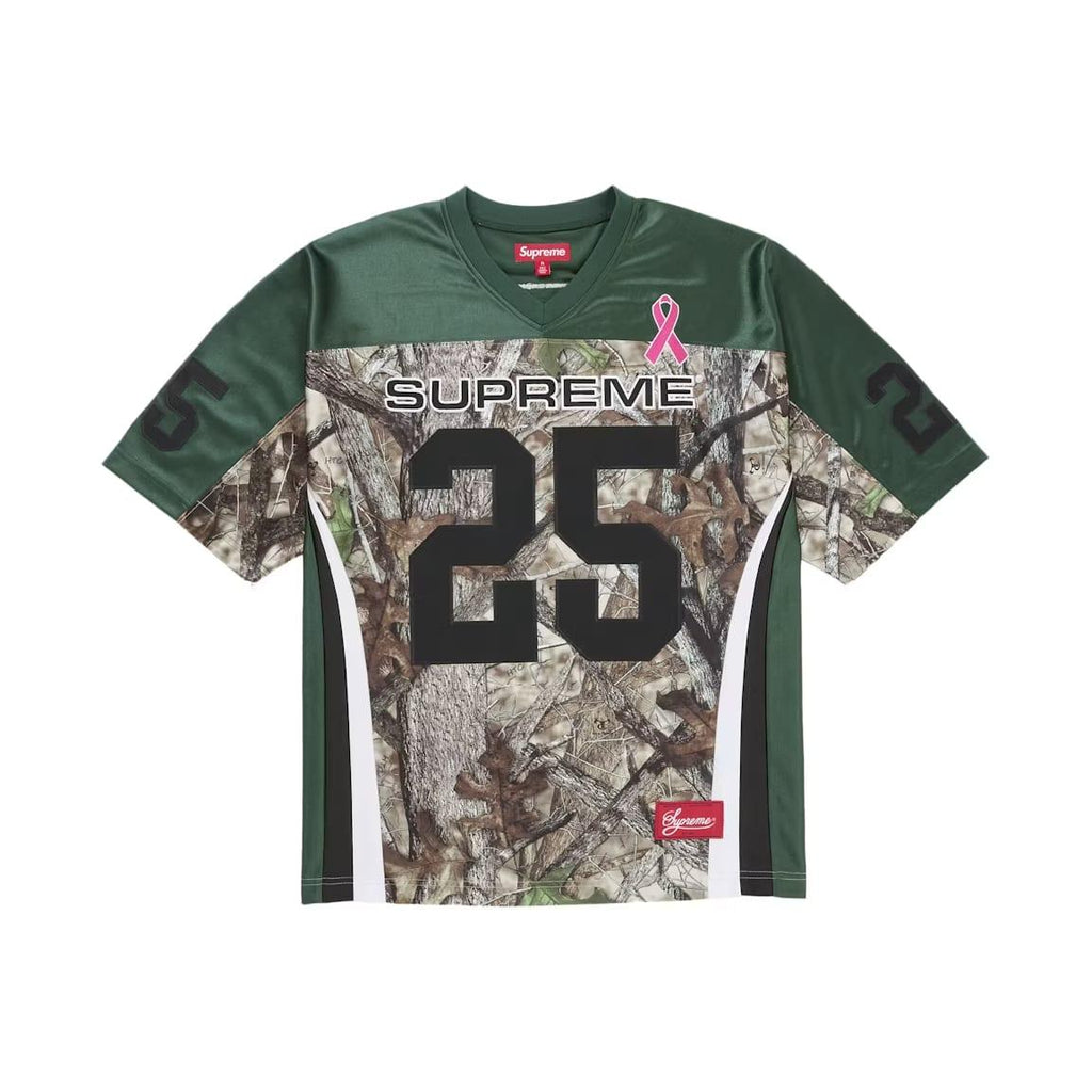 Supreme Breast Cancer Awareness Football Jersey Green